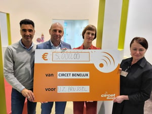 Circet Benelux helpt Eetkliniek van UZ Brussel verder uit te bouwen
